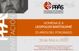 Homenaje a Leopoldo Bartolomé