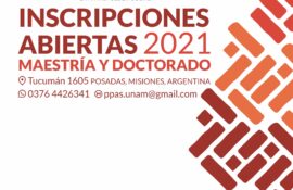 Abiertas las inscripciones 2021